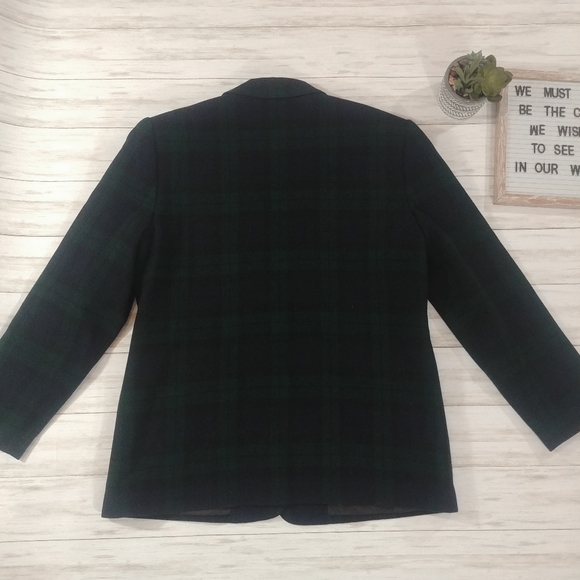 Courtenay Jackets & Coats Vintage Retro Courtenay Plaid Blazer